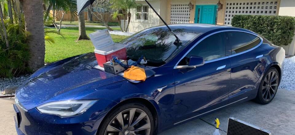 windshield repair tesla