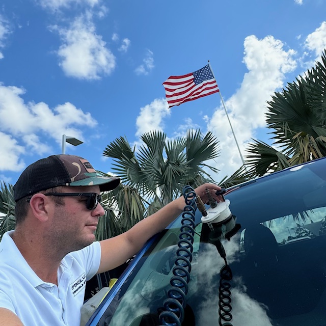 mobile windshield replacement process